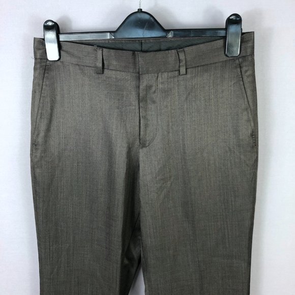 Dockers Brown Trouser Pants Size 31W - Picture 2 of 6